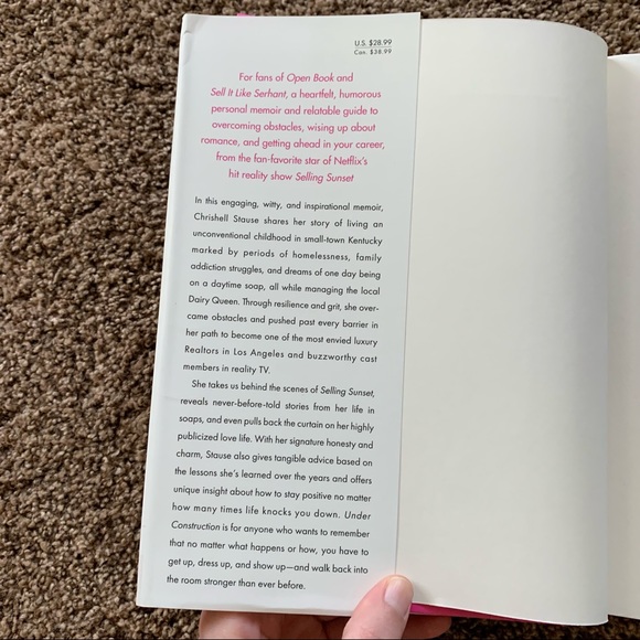 SIGNED Chrishell Stause Book “Under Construction” - Picture 5 of 12